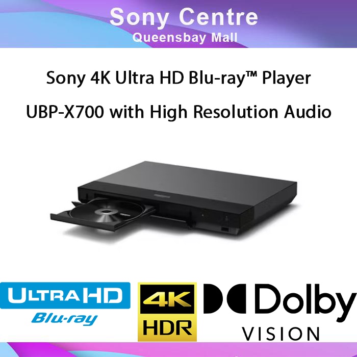  Sony UBP-X700 4K Ultra HD Blu-ray Player with Dolby