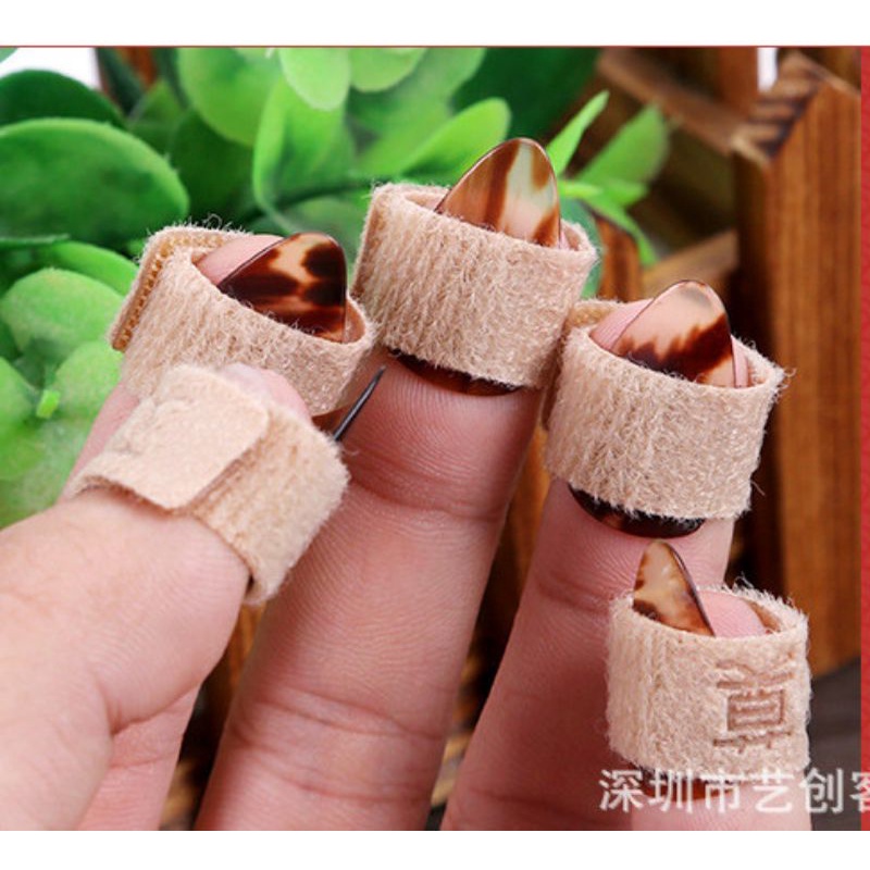 Reusable Guzheng Finger Tape Pinhole Design Professional Guzheng Pipa Adhesive T