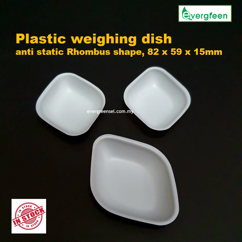 ( PROMO ) Plastic weighing dish/ Weighing boat, anti static Rhombus ...