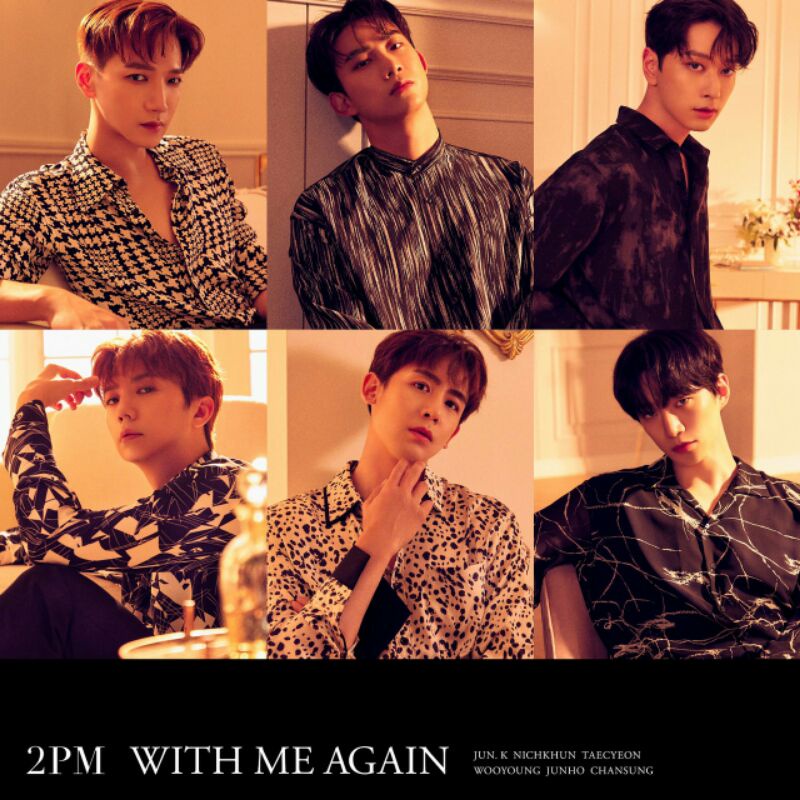 PO] 2PM Japan Mini Album - WITH ME AGAIN | Shopee Malaysia