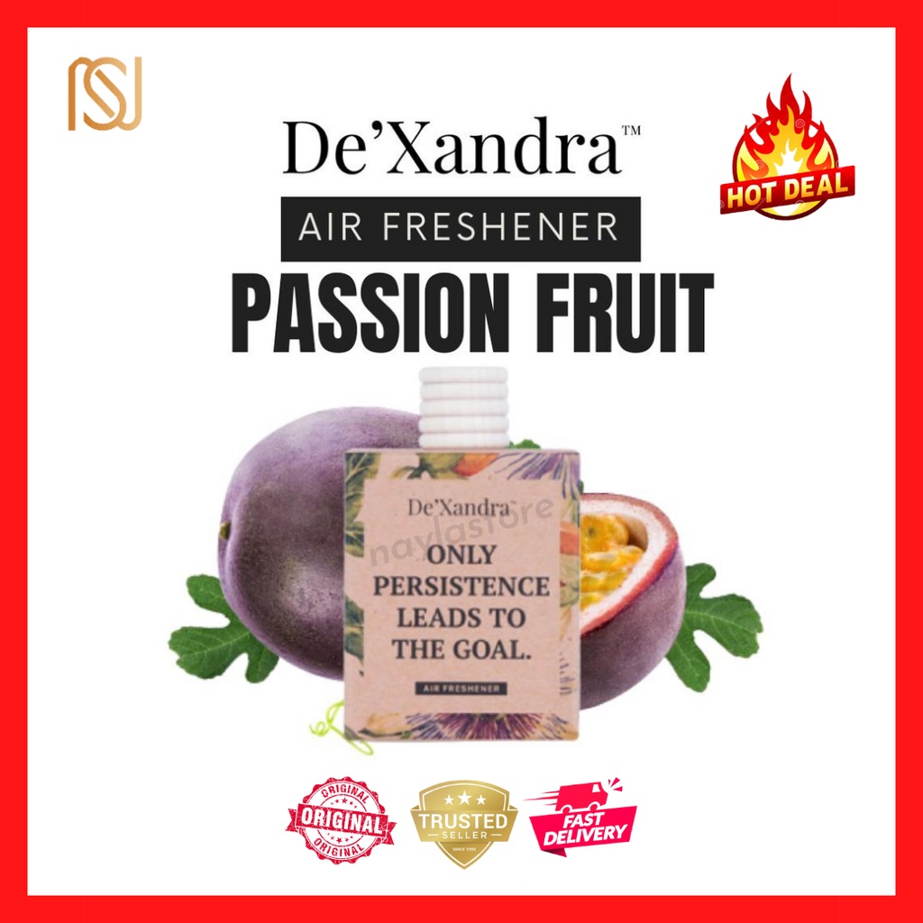 Car Perfume Dexandra Passion Fruit 10ml Room Fragrance Air Freshener