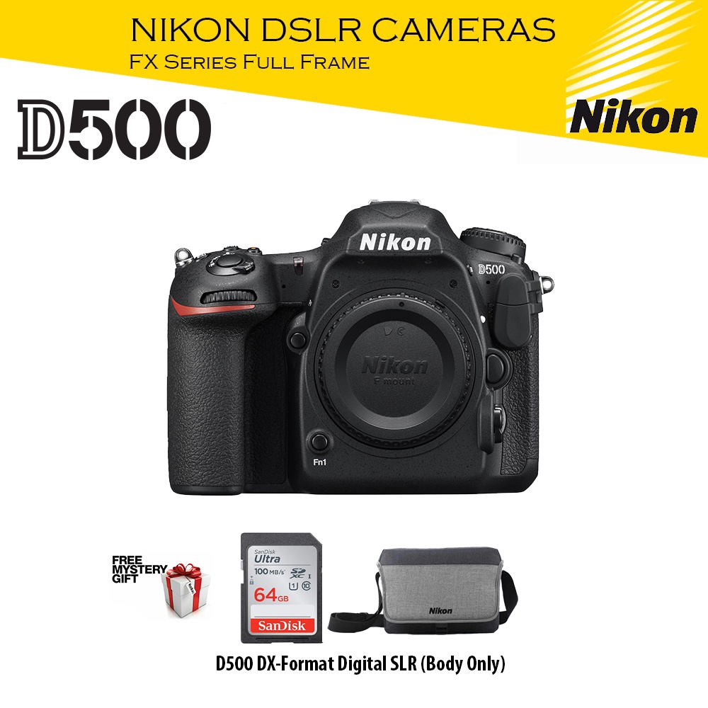 Nikon D500 DSLR Camera Body Only Shopee Malaysia