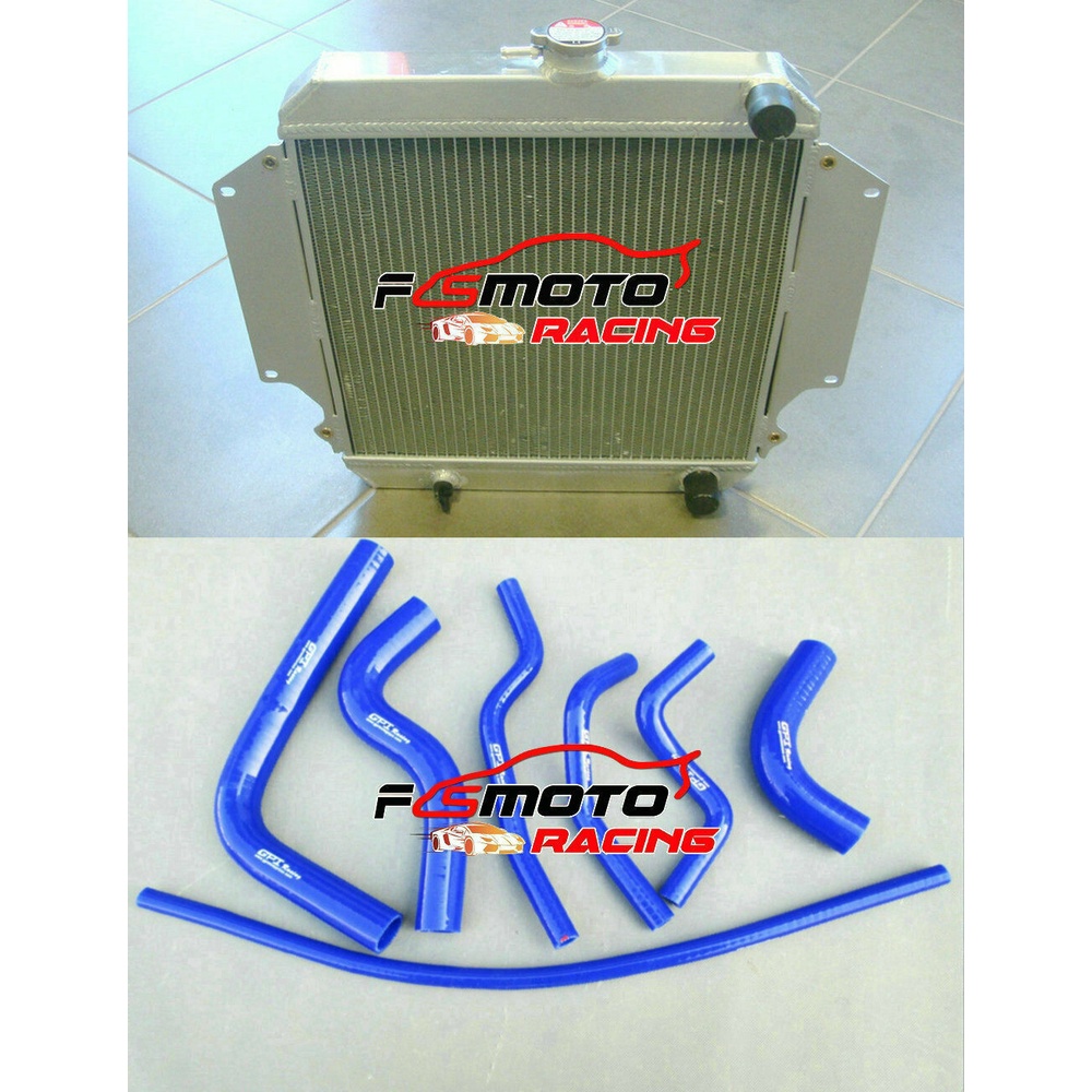 Alu Radiator + Hose For Suzuki Jimny Sierra SJ410 SJ413 Samurai JA51 84 ...