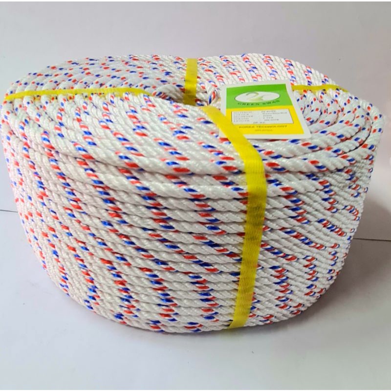 6MM PP ROPE/POLYPROPYLENE ROPE/NYLON ROPE/TALI NYLON 6MM | Shopee Malaysia