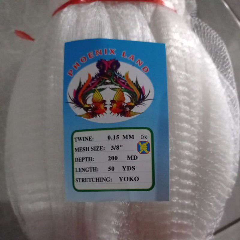 Small Fishing Nets 0.15 3/8" Inch 200md/50yds Small Hole Fishing Nets String Fishing Nets Shrimp