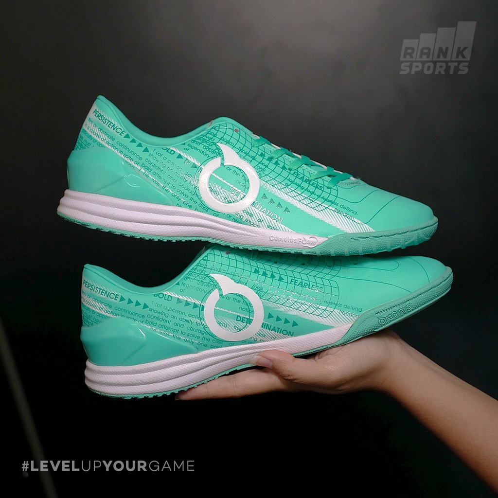 Ortuseight FUTSAL SHOES 100% ORIGINAL CATALYST LEGION V2 IN (Aqua White ...