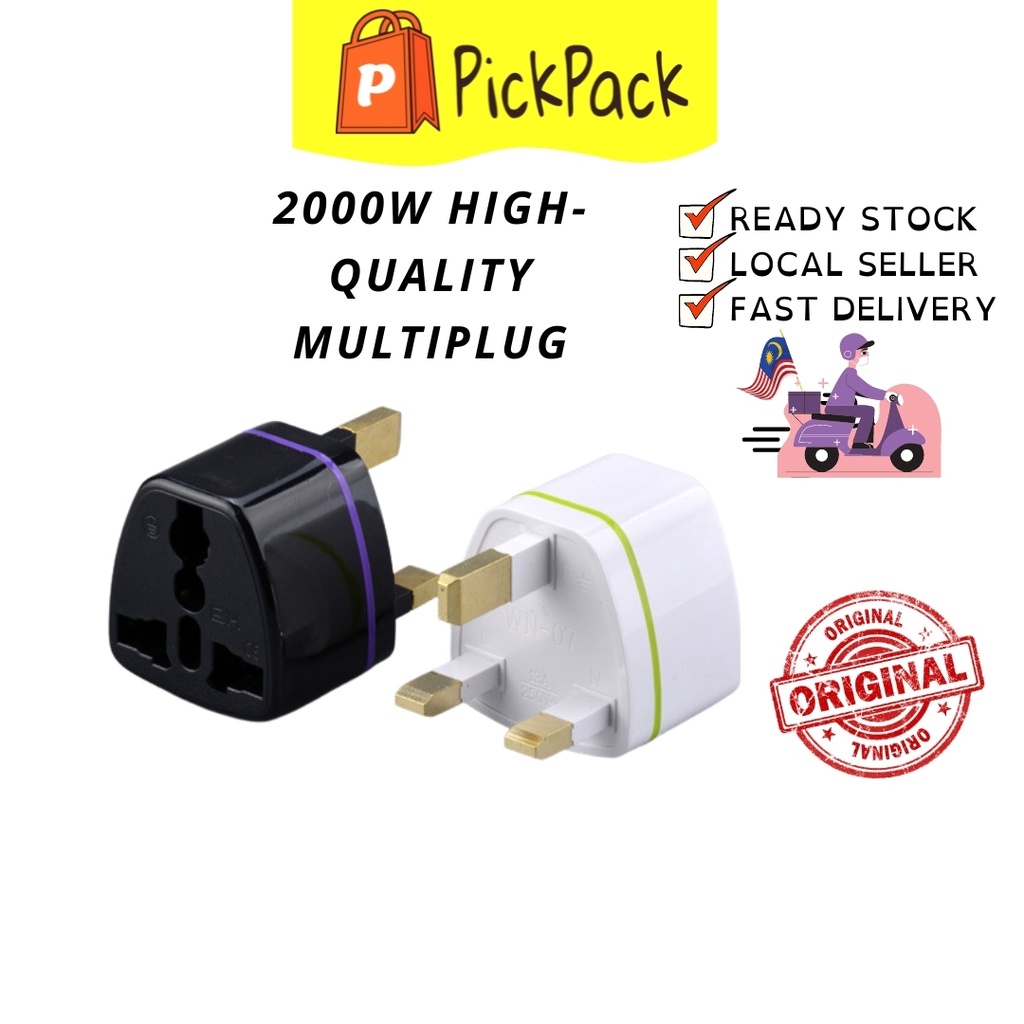Ready Stock 2000W Multi Plug 100% Original Heavy Duty Plug High Quality ...