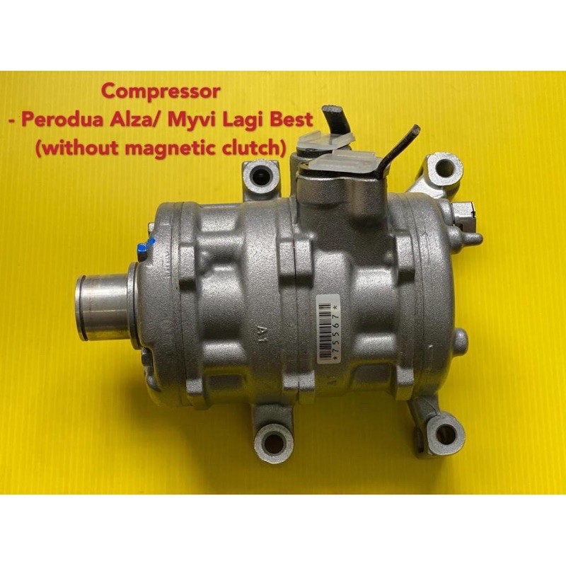compressor Alza/Myvi lagi best (w/o pulley) | Shopee Malaysia