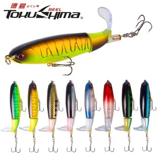 5X Long Casting Spinner Bait Fishing Lure Double Tail Propeller Trout Carp  Catfish Artificial Ice 10G 