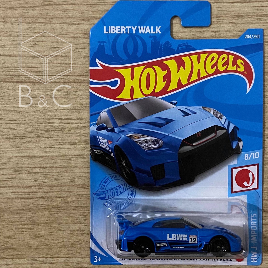 Hotwheels Hw Hot Wheels Liberty Walk Lb Silhouette Works Gt Nissan Gt Rr Ver Shopee Malaysia