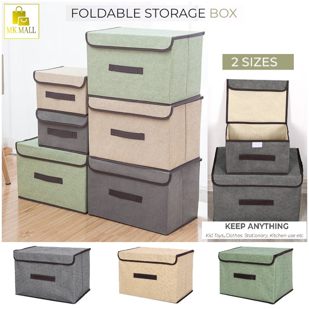 MKMALL Ready Stock Home Organization Storage Box Velcro Tape House ...