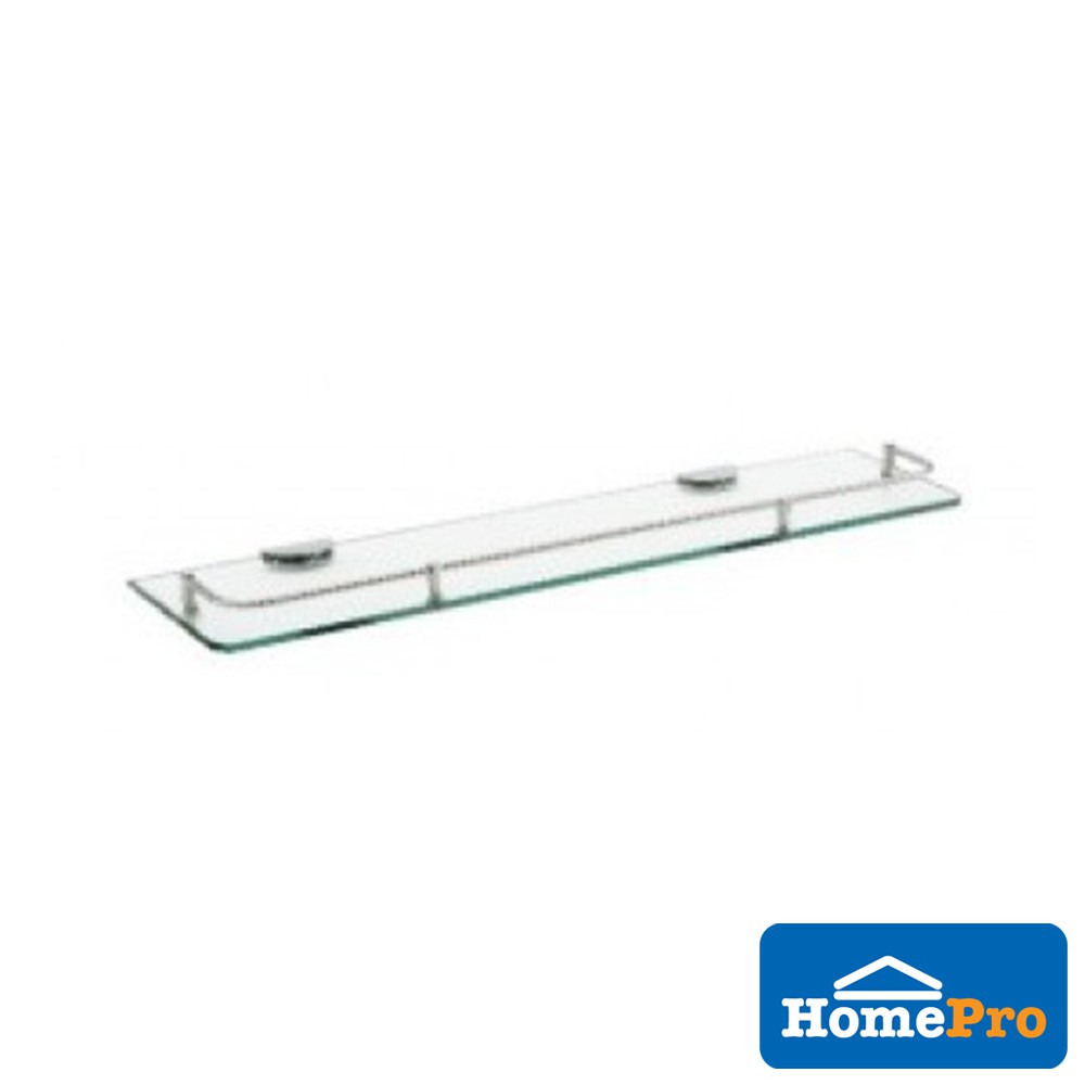 Livinox Bathroom Clear Glass Shelf Rack Rak Kaca Tandas LBAGS1CS