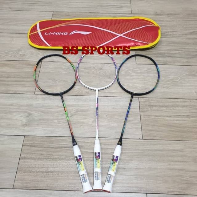 Badminton Racket Racket LINING WINDSTORM 76 ORIGINAL 100%!! | Shopee ...