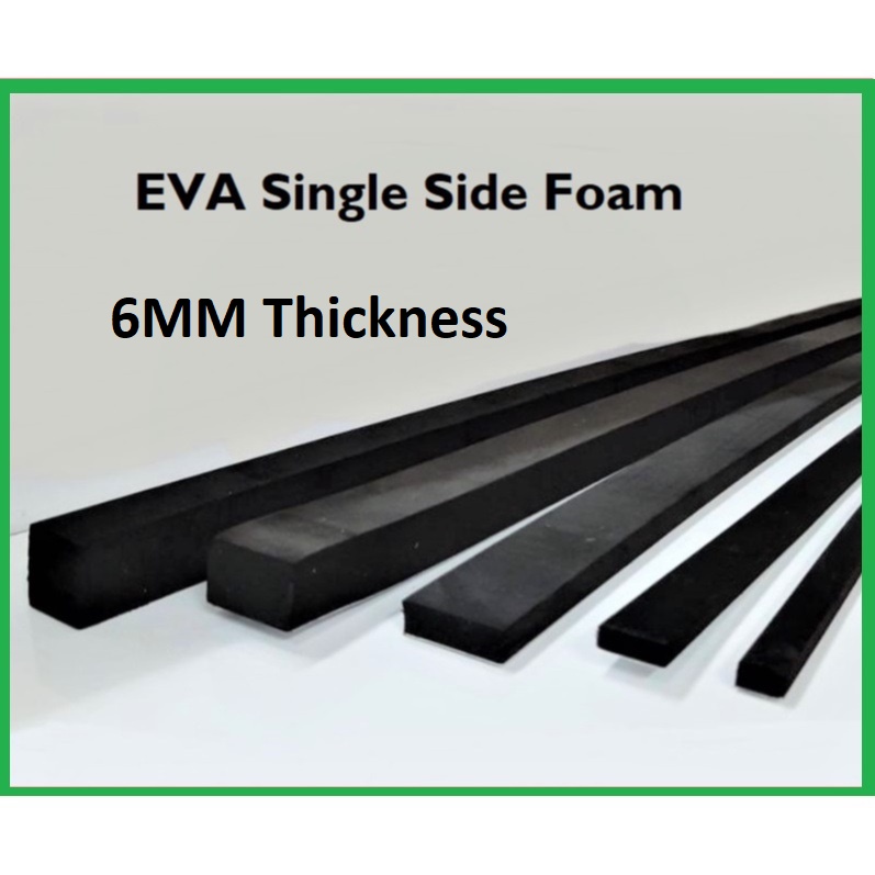 EVA Single-Sided Foam Tape - 16.4ft X 1.77in Weather Stripping For Windows & Doors