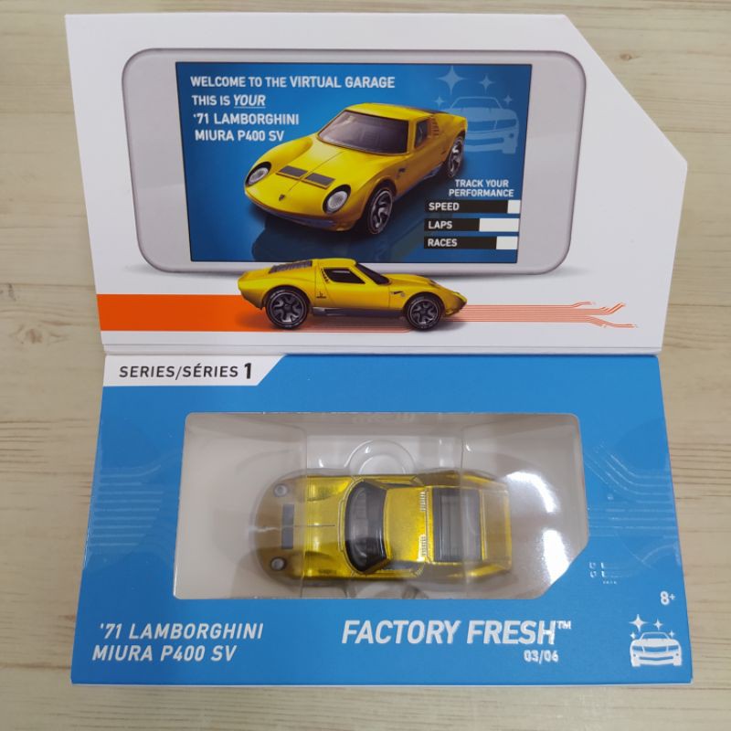 Hot Wheels ID Lamborghini Miura P400 SV (FACTORY FRESH) | Shopee Malaysia