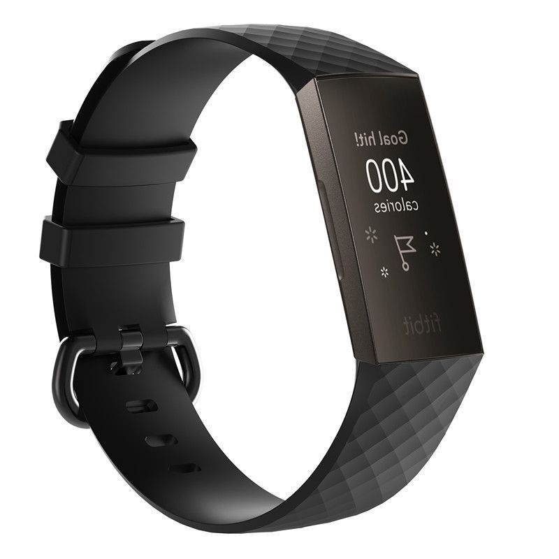 Fitbit Charge 3 4 Smart Watch Soft Silicone Replacement Band Strap ...