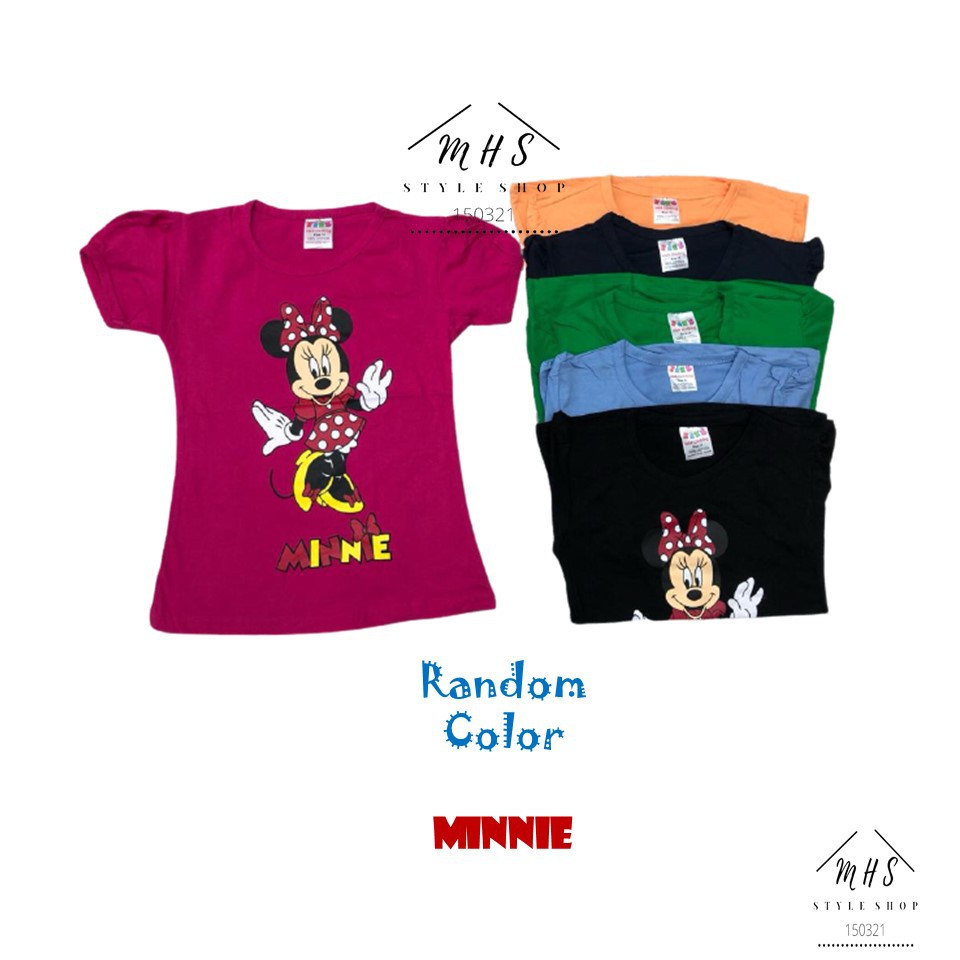 7-12Y Baju Budak Perempuan Tshirt Girl Lengan Pendek (Colar Bulat/Round ...