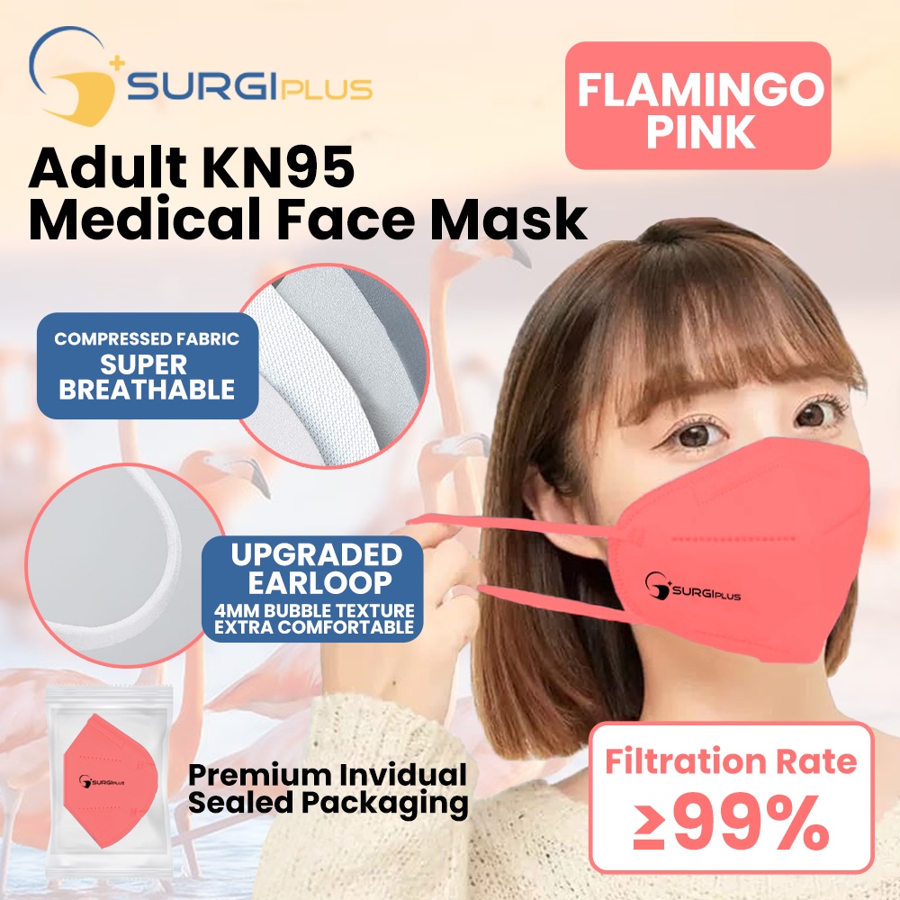 【Surgiplus】Medical KN95 5 Layers 1pc【Individual Packing】Order 50pcs ...