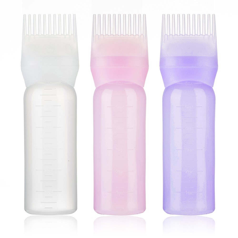 Comb Applicator Bottle 6 Ounce Bottle Comb with Graduated Scale for ...