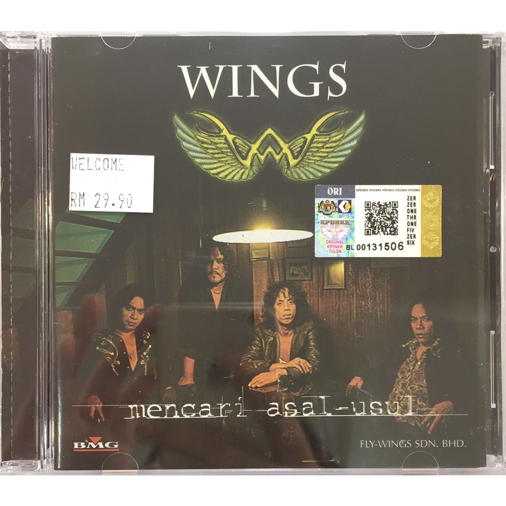 WINGSMencari Asal Usul (CD) Shopee Malaysia