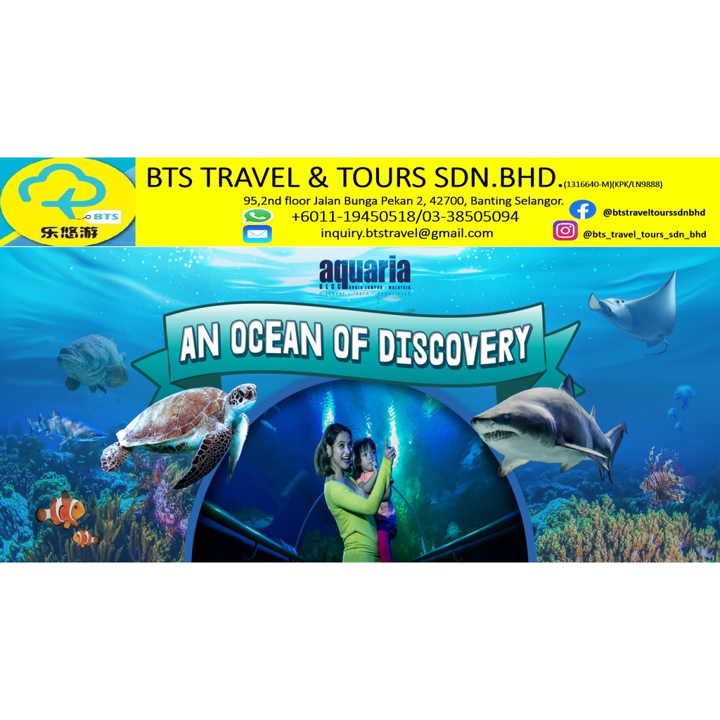 Aquaria KLCC Ticket KL (Malaysian) Shopee Malaysia