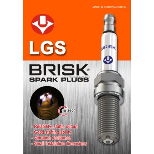 Spark Plugs Brisk Premium LGS Yamaha R25 / Mt07 / Ktm Duke 200 | Shopee ...