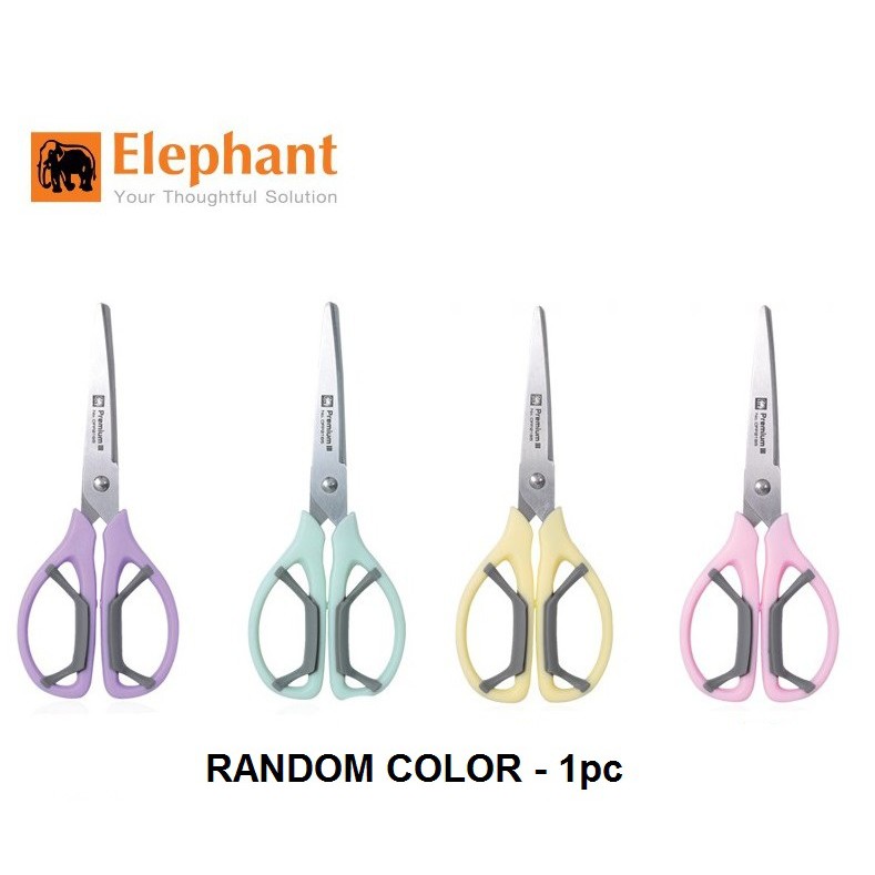 Elephant Scissors OFP 2165 6 3/4 Inch - 1pc (Random Color) | Shopee ...