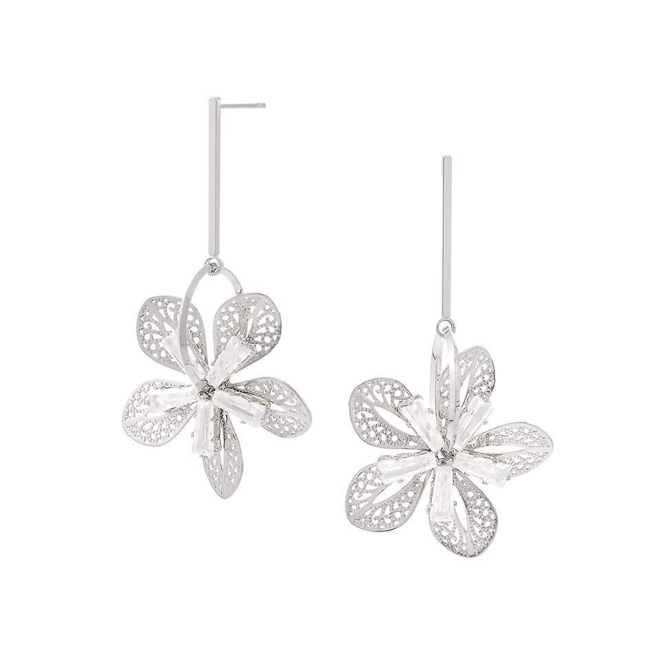 Swarovski hot sale daisy earrings