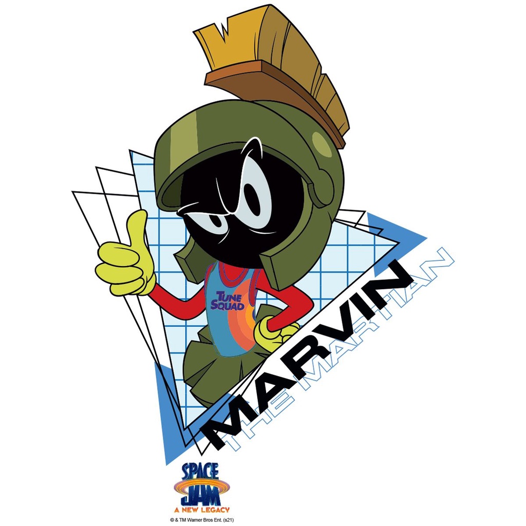 Kismet Decals Space Jam: A New Legacy Marvin the Martian Licensed Wall ...