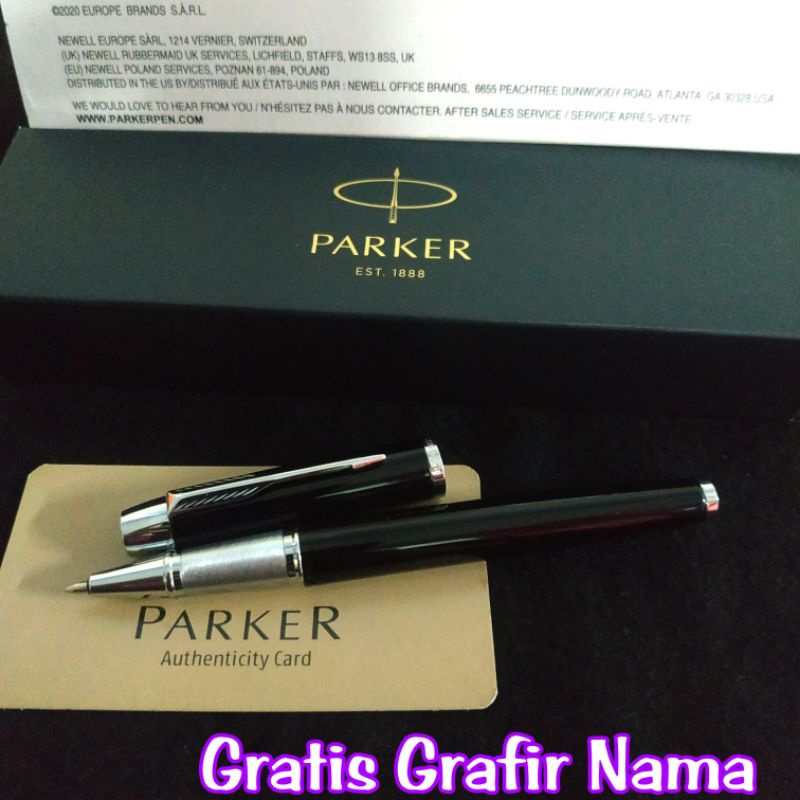 Original Parker exclusive Luxury rollerball Pen Free Name Engraving