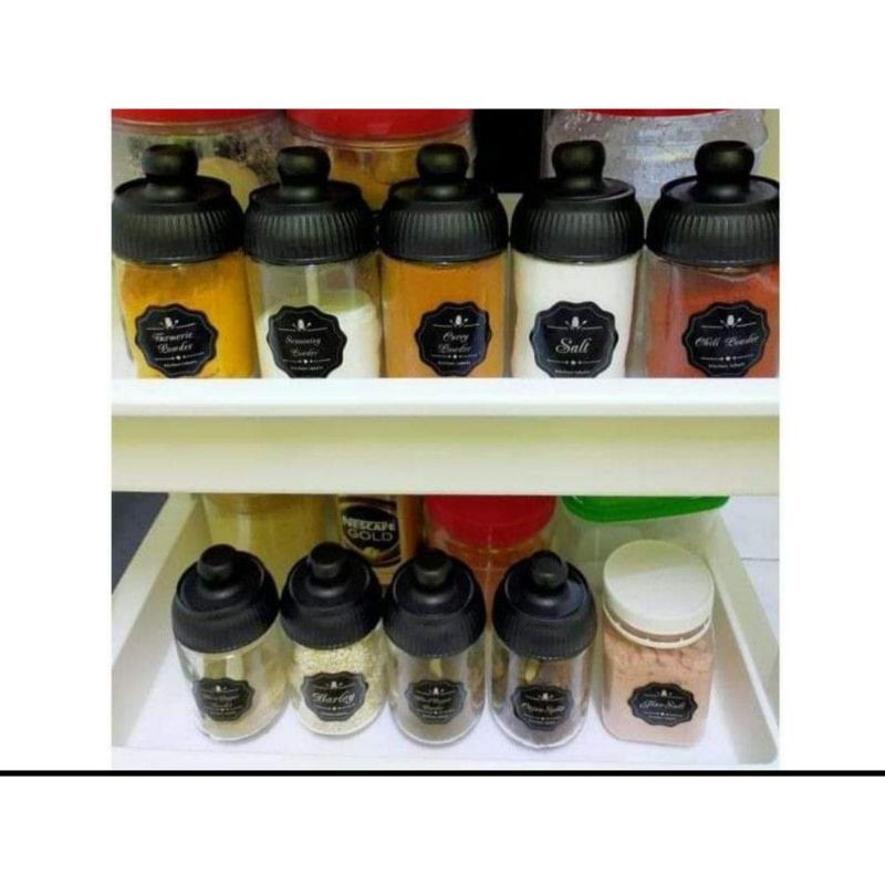 Seasoning Bottle Viral Eco/Bekas Rempah/Botol Rempah/ | Shopee Malaysia