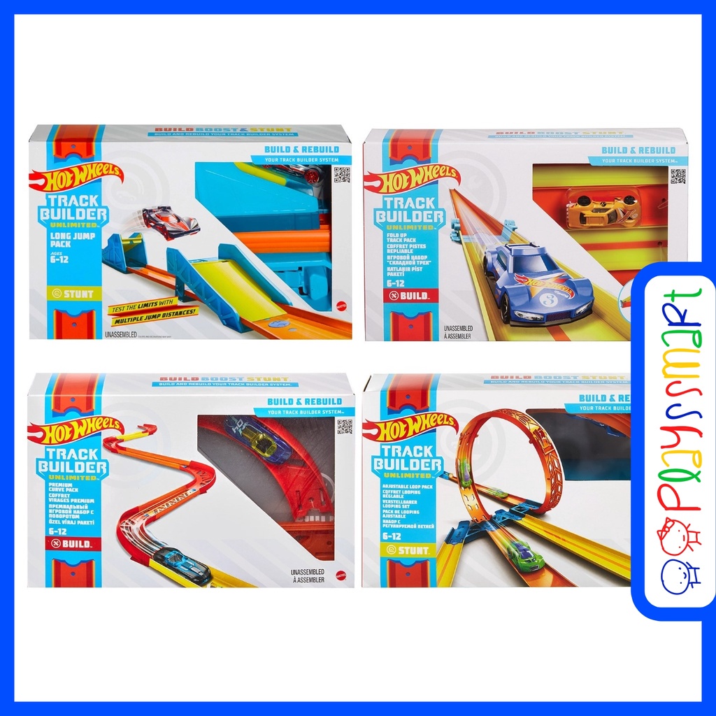 Hot Wheels Track Builder Adjustable Loop Pack