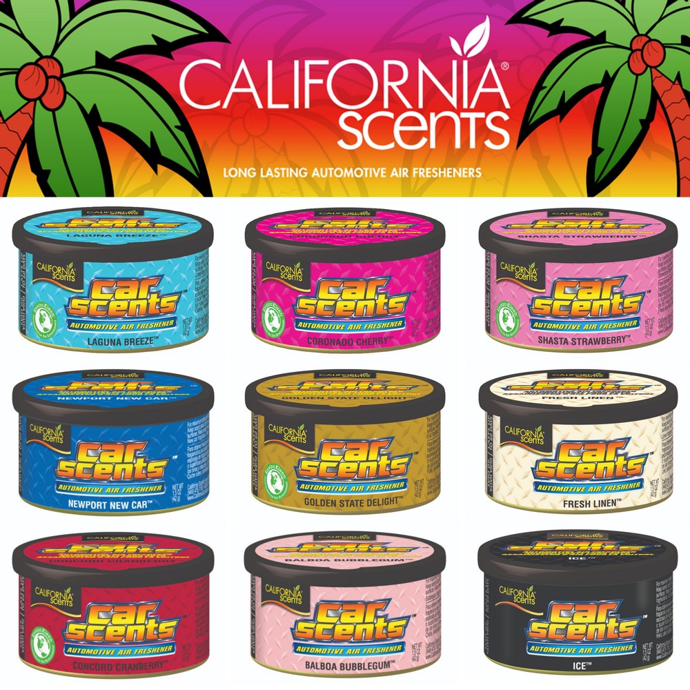 CLEARANCE] California Scents - Car Scents Automotive Air Freshener 1.5 oz /  42g - Made In USA