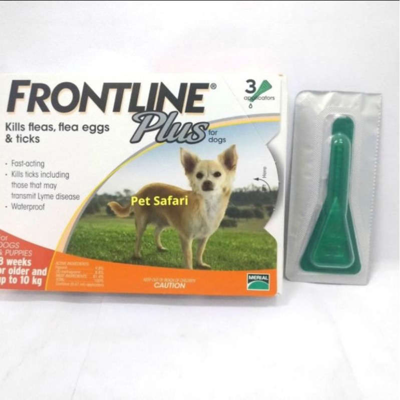 Frontline Plus Dog Flea Drops For Dogs All Sizes Sold Per Pipette ...