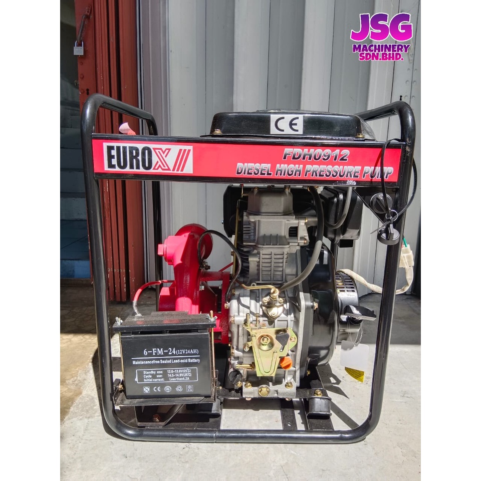 EUROX DIESEL HIGH PRESSURE PUMP FDH0912 80MM 3