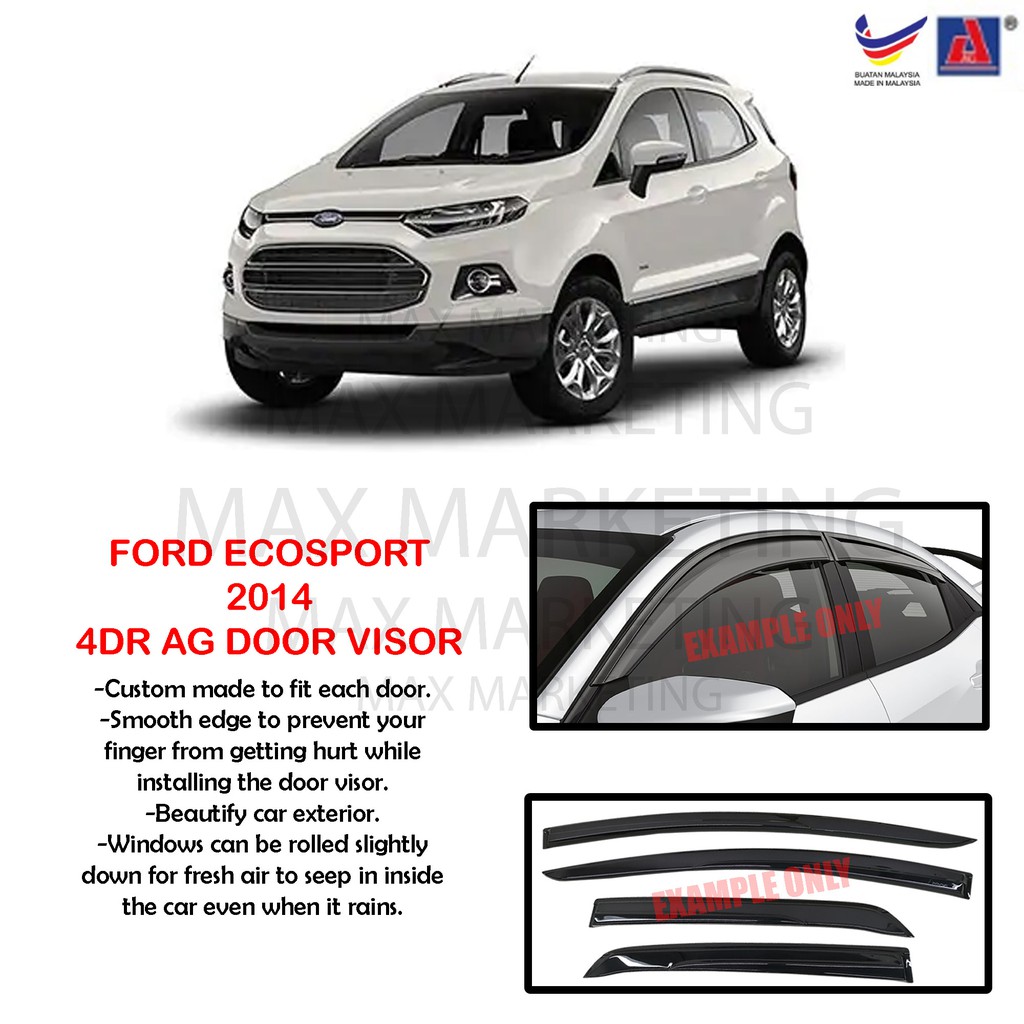 Ford Ecosport Eco Sport (2nd Gen) 2014 Malaysia AG Door Visor Air Press ...