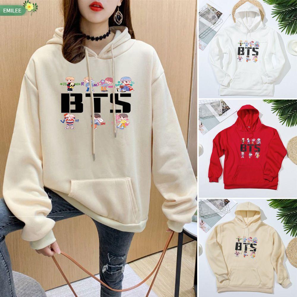 bts hoodie - Outerwear Prices and Promotions - Women Clothes Apr 2023 |  Shopee Malaysia