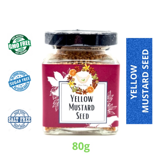 Clean Eating Yellow Mustard Seed (80g) Shopee Malaysia