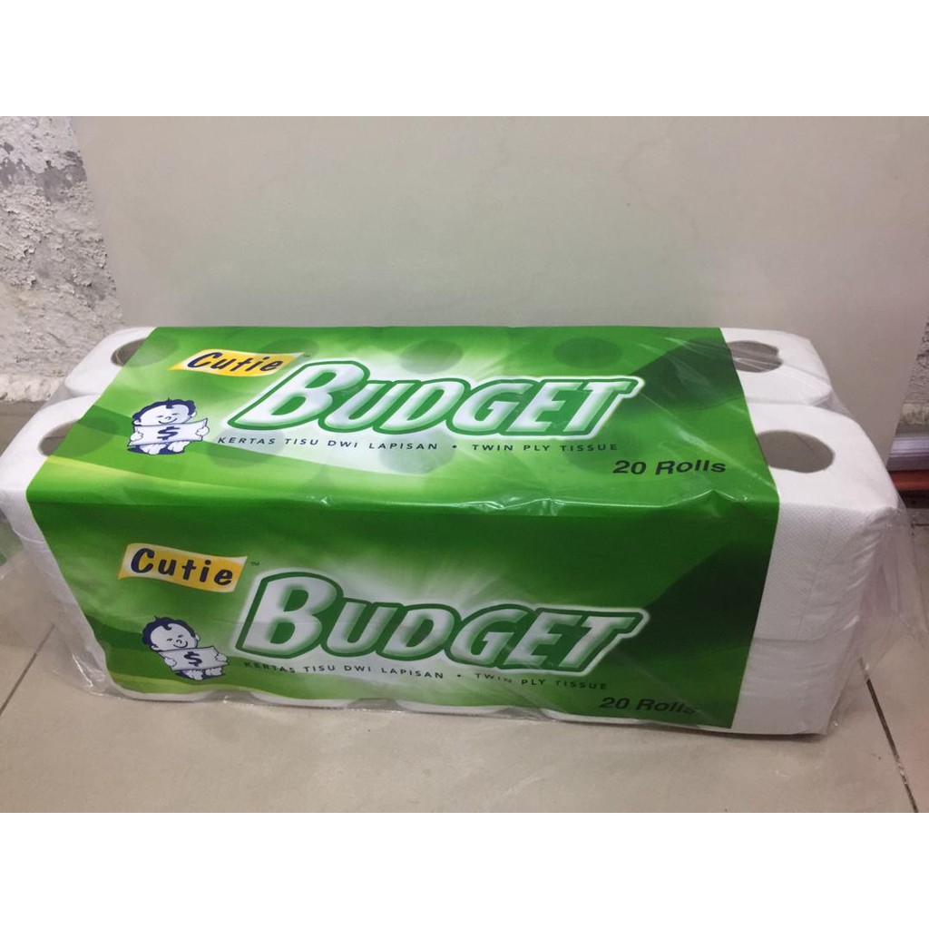 CUTIE BUDGET TOILET ROLL 20 ROLLS Shopee Malaysia