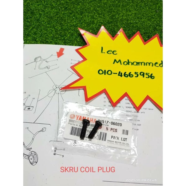 SKRU COIL PLUG RXZ ORIGINAL JAPAN (HARGA UNTUK 2PCS) Shopee Malaysia