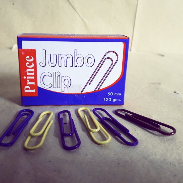 Prince Color Paper Clip Vinyl Paper clip big 50mm | Shopee Malaysia