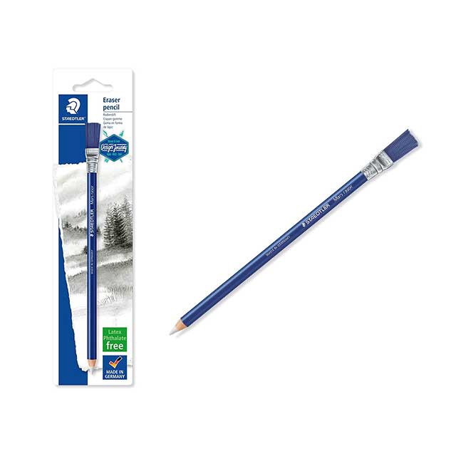 Staedtler Mars Rasor Eraser Pencil with brush (526 61BKC) Shopee Malaysia