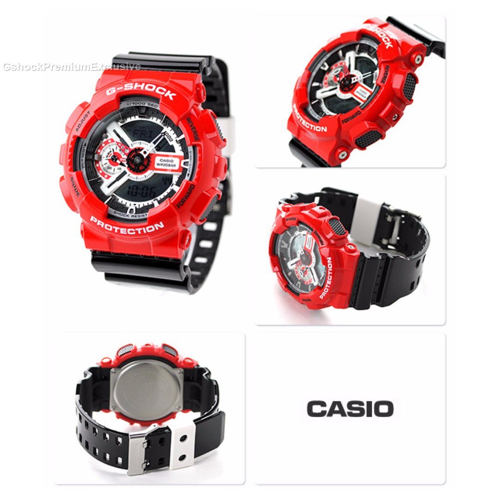 TOP SALE GShock Original GA 110RD 4ACR GA 110RD 4A GA 110RD Gshock Ducati