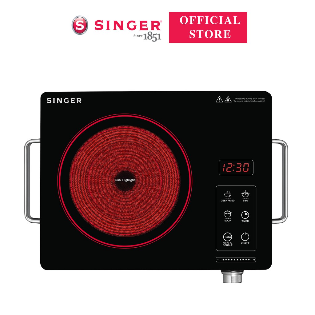 Singer SCC2200 Electric Ceramic Cooker (Dapur Seramik Elektrik ...