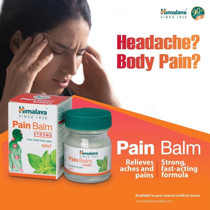 Himalaya Pain Balm (strong) or Cold Balm (Rapid Action) (10g,45 ...
