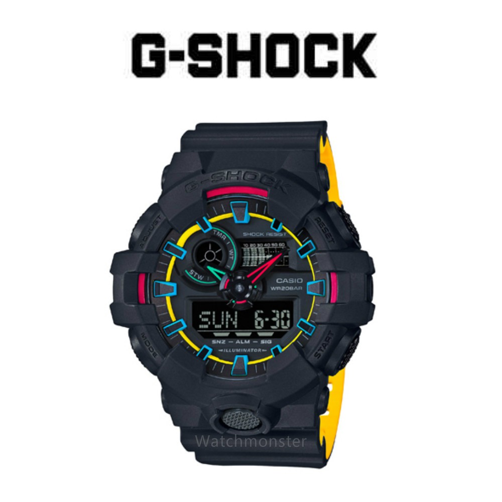 G-shock casio analog-digital resin band watch [original] GA-700SE-1A9