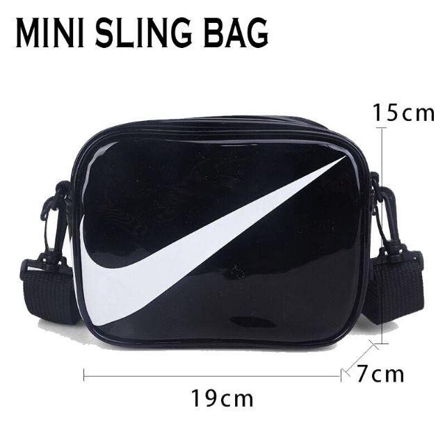 Nike Mini Swoosh PVC Sling Bag Shopee Malaysia