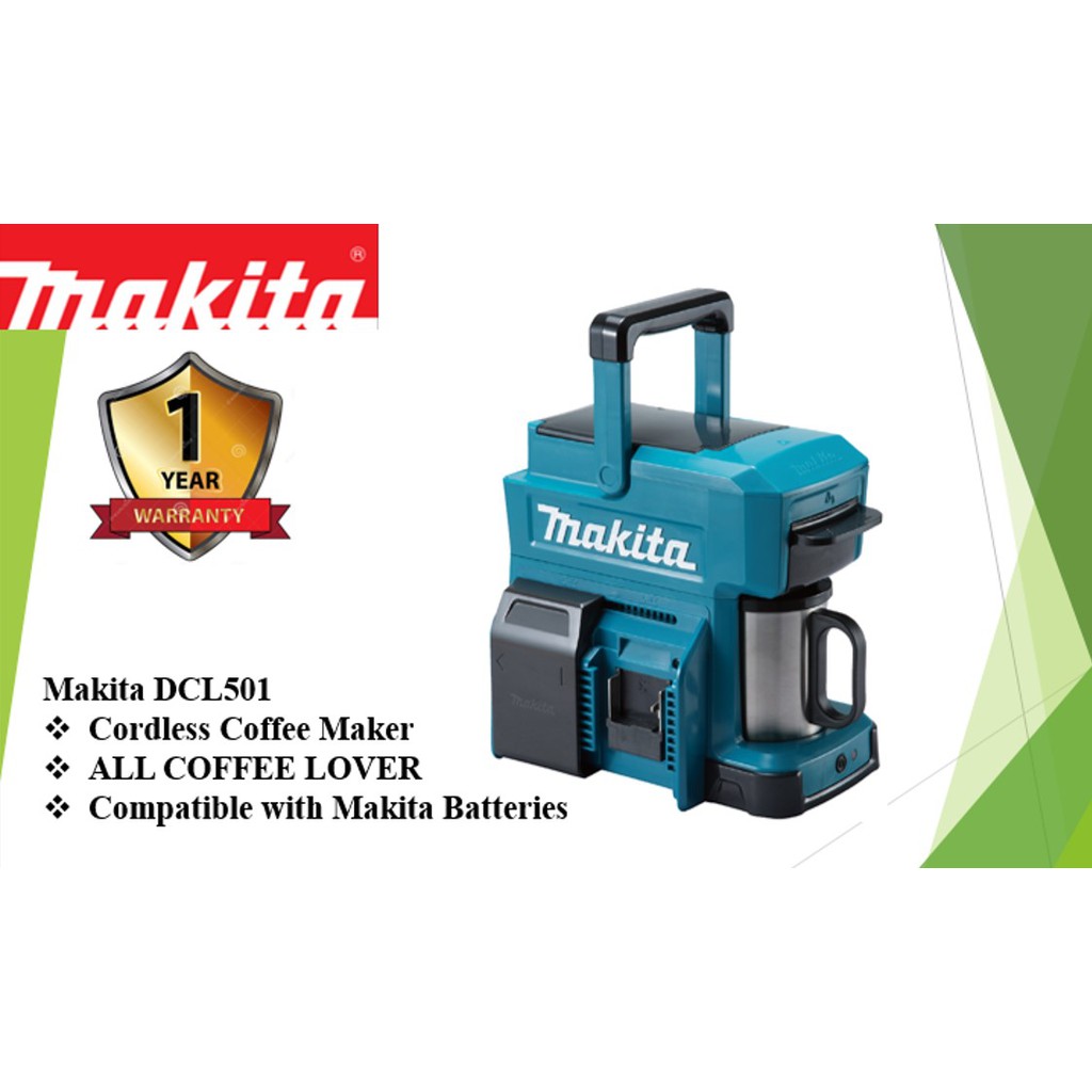 Makita Cordless Coffee Maker DCM501 