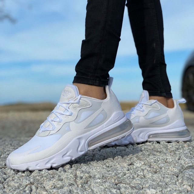 NIKE AIRMAX 270 REACT TRIPLE WHITE Shopee Malaysia