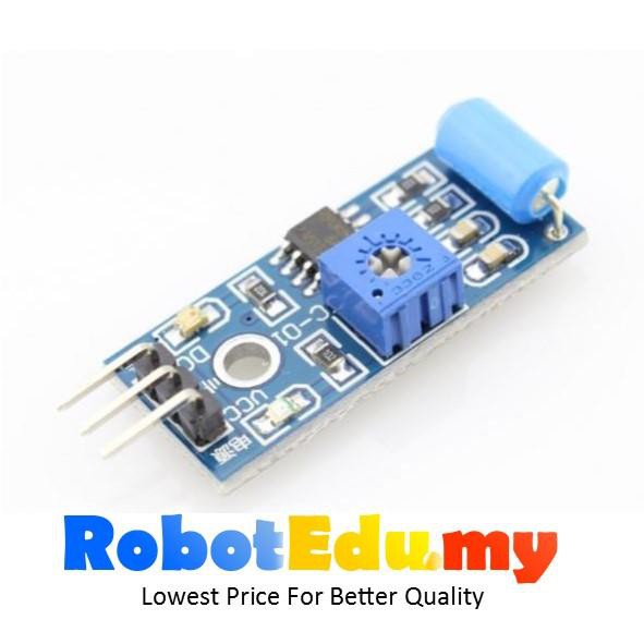 Adjustable Vibration Motion Sensor Module 3-pin for Arduino